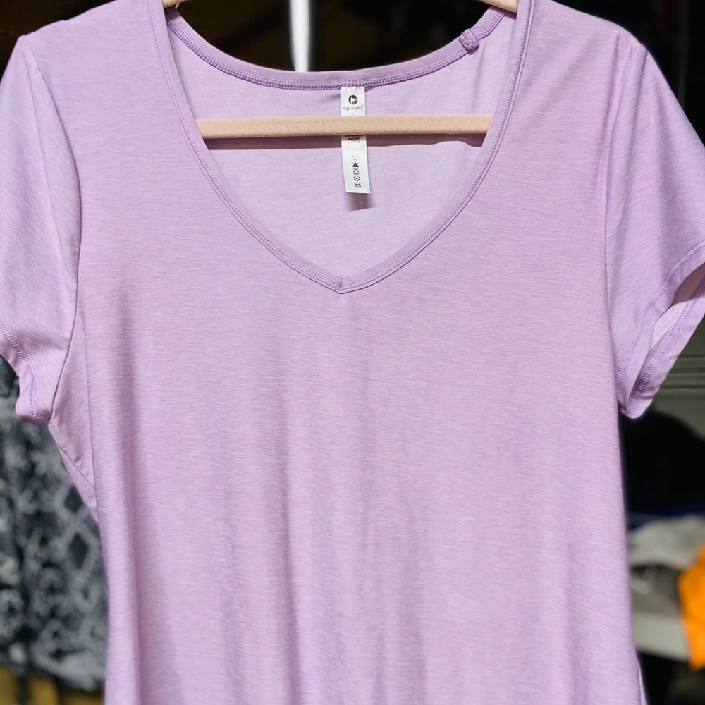 Active Wear V Neck Top